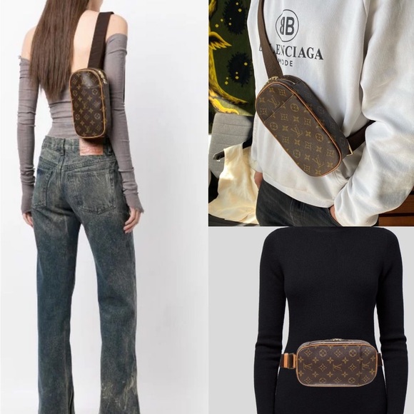 ❌SOLD❌Authentic Louis Vuitton monogram Gange belt bag - Picture 5 of 16